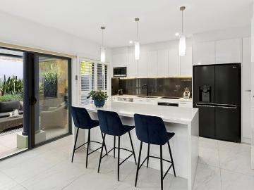 Elegant coastal living, resort style complex