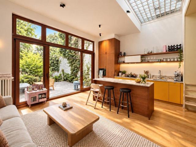 Elegant Duplex with Expansive Private Garden
