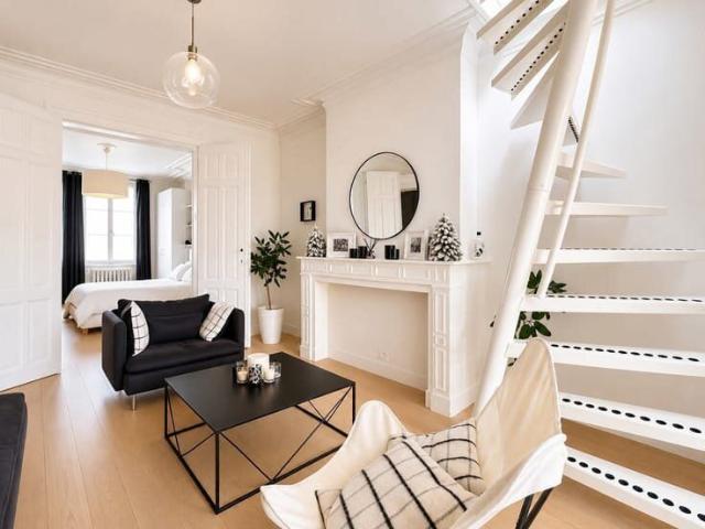 Elegant Furnished 2 Bedroom Haussmann Apartment