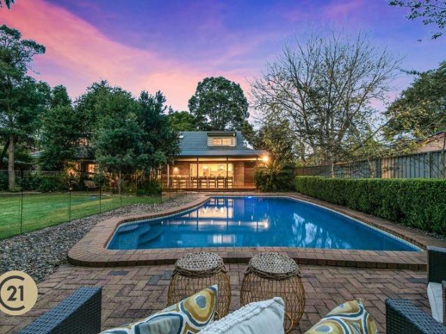 Elegant Family Retreat in Prestigious West Pennant Hills Zoned Murray Farm Public