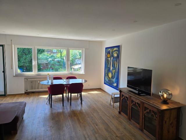 Elegant Garden View Apartment | Balcony • Home Office • Near Cologne, Hurth Amsterdam Apartments for Rent