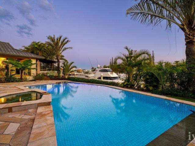 Elegant Hamptons Style Waterfront Entertainer with Enviable Views