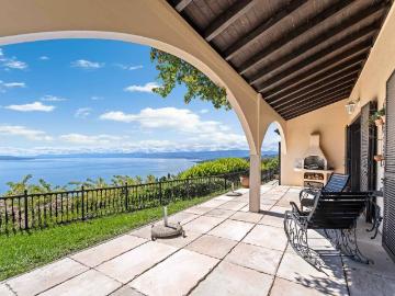 Elegant Provençal villa with pool and panoramic view of Lake Geneva and the Alps