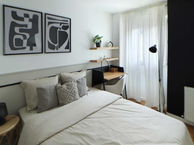 Elegant 11 m² bedroom for rent in a nice apartment in coliving in Saint Denis SDN53