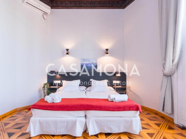 Elegant 2 Bedroom Apartment with Balcony and Beautiful Restored Flooring