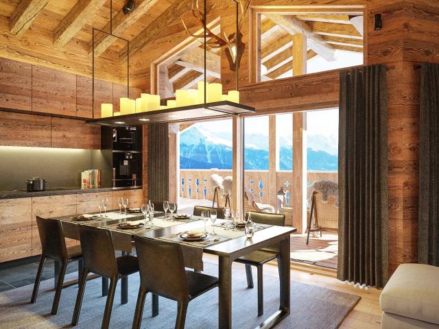 Ein elegantes 4,5 Zimmer Apartment umgeben von morgendlichem Licht
