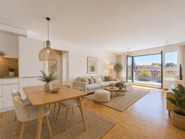 Elegante 4,5 Zimmer Wohnung mit zwei Balkonen im Herzen von Yverdon les Bains