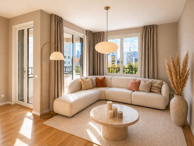 Bezugsfreie 3 Zimmer Penthouse Wohnung nahe der Uber Arena