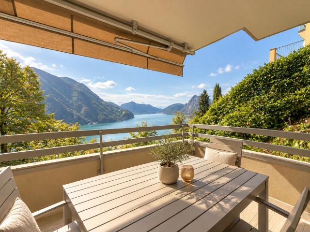 ELEGANTE 3.5 LOCALI CON TERRAZZA E VISTA LAGO A RUVIGLIANA