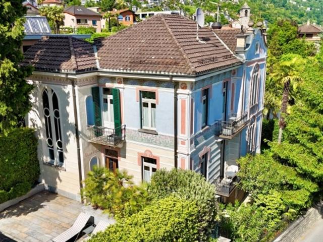 Elegante Villa der Belle Époque Historisches Haus mit Charme, Lago Maggiore