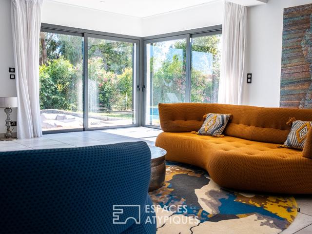 Élégante villa contemporaine avec piscine dans un secteur re. 210m² Latour Bas Elne