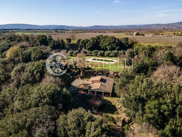 Elegante villa con case vacanze immerse nella natura di Piti. 576m² Pitigliano