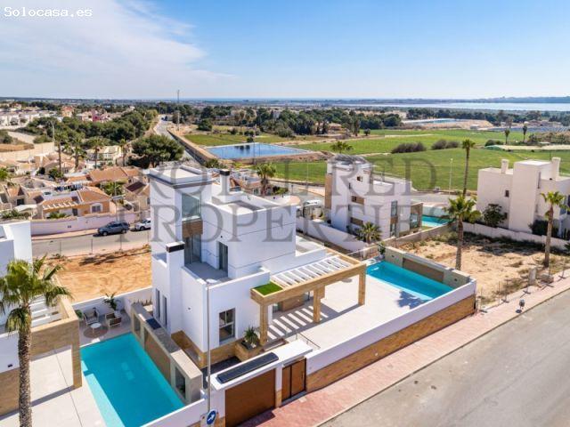 Elegante villa con vista al mar
