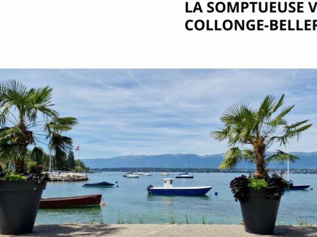 Elégante Villa familiale proche du lac et des plages de Collonge Bellerive