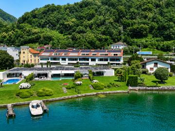 Elegante Wohnung mit herrlichem Blick auf den Luganer See