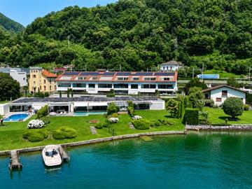 Elegante Wohnung mit herrlichem Blick auf den Luganer See