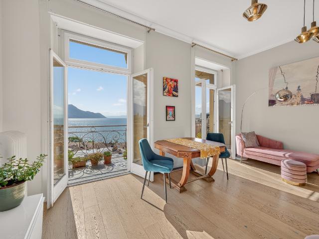Elegante Wohnung mit Panoramablick im Herzen von Territet – Montreux