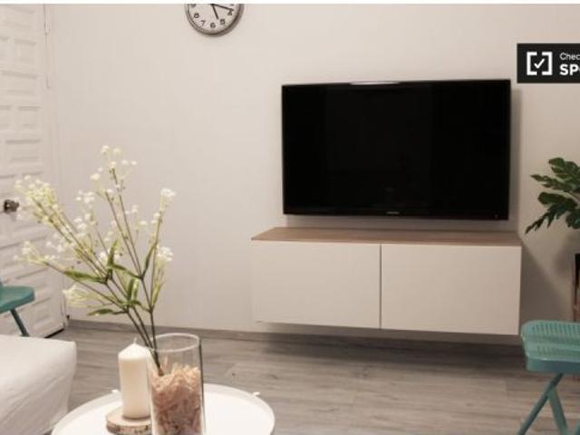 Elegante apartamento de 1 dormitorio cerca de la estación de tren de Atocha