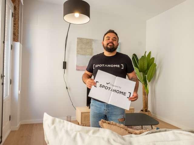 Elegante apartamento de 1 dormitorio en alquiler en La Latina, Madrid