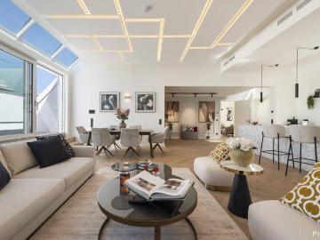 Elegante Dachgeschossresidenz nahe Oper mit Panoramaterrasse und Blick zum Stephansdom