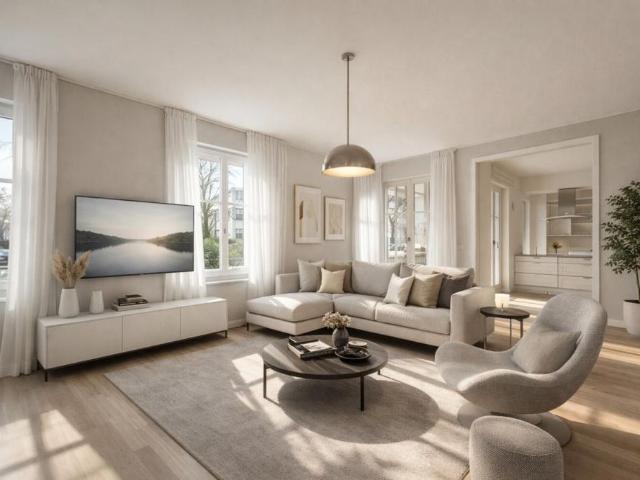 Elegante Erdgeschosswohnung mit Sicherheitsplus und sehr großem Balkon