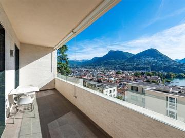 Via Clemente Maraini, Lugano, Bezirk Lugano, Tessin