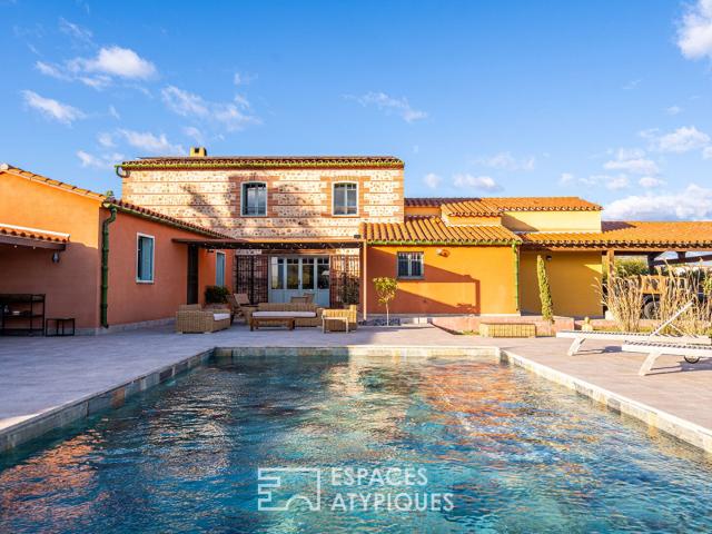 Élégante propriété style mas en pierre entre mer et montagne 185m² Saint Cyprien