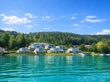 Elegante Residenz im Auenhof SEE Resort – Velden – Wörthersee + Motorboot