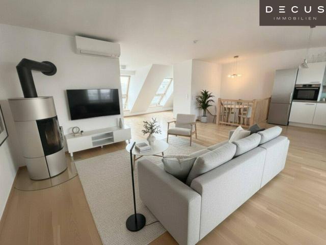 Elegante ruhige Dachgeschoßwohnung 2 Etagen/2 Terrassen | Fernblick | Ruhelage