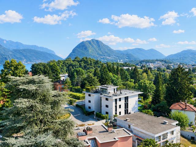 Elegantes 3.5 Zimmer Apartment mit Panoramablick in Porza