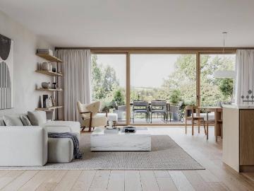 Elegantes 6 Zimmer Apartment mit großzügigen Balkonen