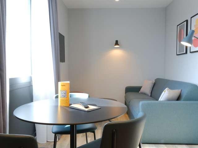 Elegantes Apartment mit 1 Schlafzimmer in Frankfurt Gateway Gardens