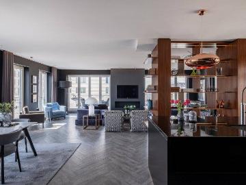 Elegantes Penthouse mit weitläufigem Blick über Berlin in facettenreicher und grüner Umgebung