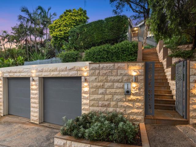 Elegantly elevated and expertly renovated quality home close to Middle Harbour