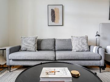 Elegantly Furnished Studio with River Views in Basel Vorstaedte, Basel Amsterdam Apartments for Rent