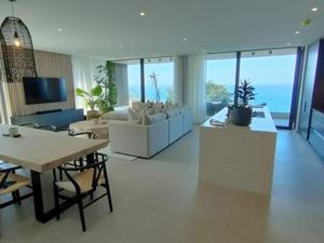 elegantly poised overlooking the ocean!