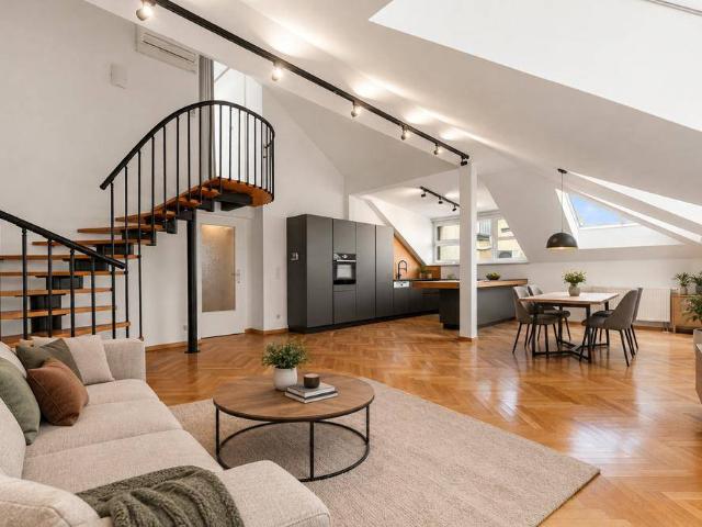 Eleganz auf zwei Ebenen!Dachterrassenwohnung im Herzen Wiens