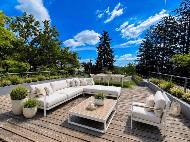 Moderne architektonische Highlights | Lebensqualität am Wienerwald – FERNBLICK, großzügige Terrassen & Doppelgarage