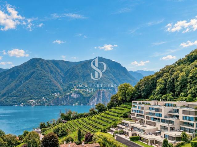 Eleganza e privacy con vista lago