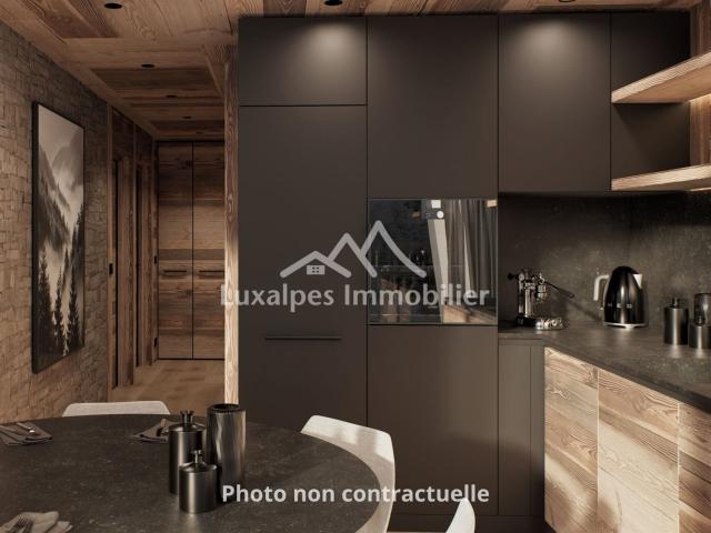 Élégance alpine et panorama d'exception avec balcons plein s 52m² La Clusaz