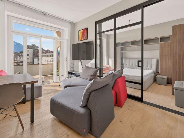 Élégance appartement meublé de 2.5 pcs au coeur de Territet Montreux