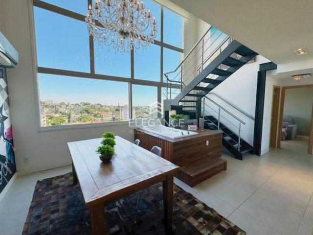 Elegance Imóveis vende apartamento duplex lindo desocupado mobiliado de frente com 3 dormitórios suí