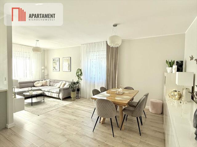 Elegancki 3 pokojowy apartament z balkonami i windą