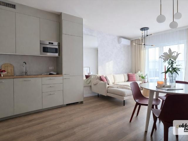 Eleganckie 2 pokoje z balkonem, klimatyzacja, wysoki standard