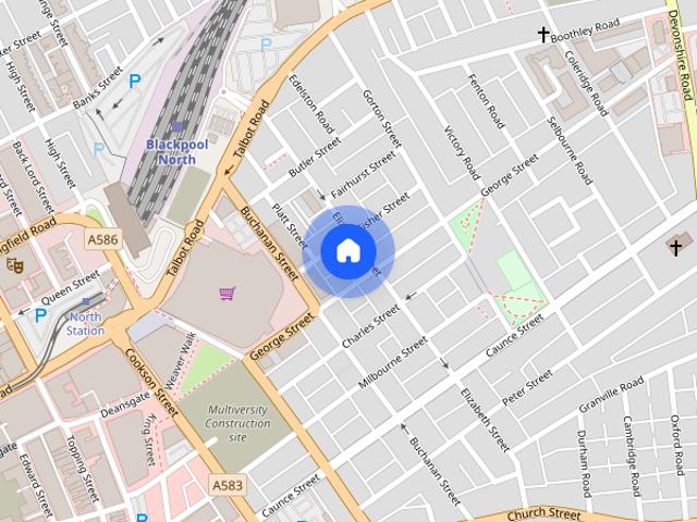 Elizabeth Street, Blackpool, Lancashire, FY1