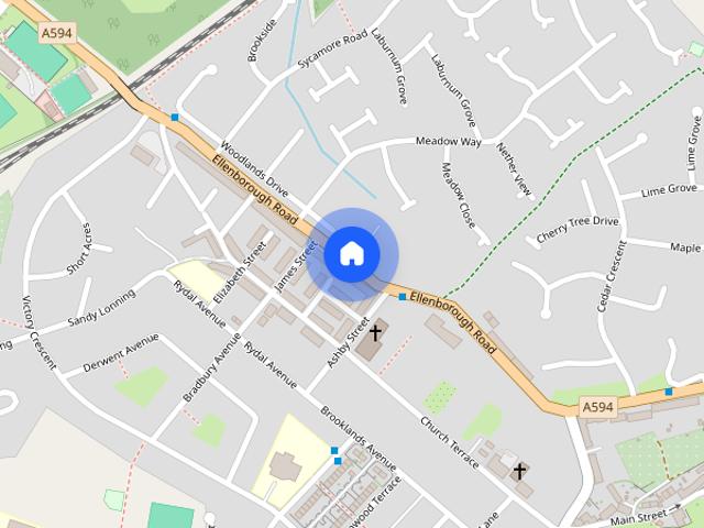 Elizabeth Terrace, Maryport, Cumbria, CA15