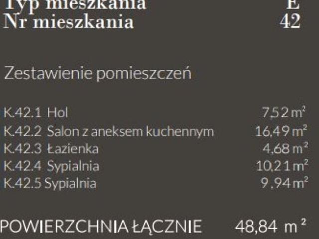 Elizy Orzeszkowej 48,84 m², Nysa
