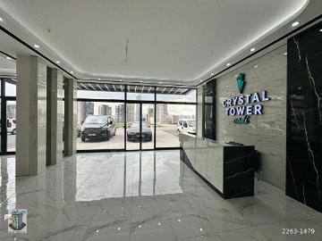 ELİF'ten Crystal Tower da 2+1 30.katta.Süper manzaralı SIFIR