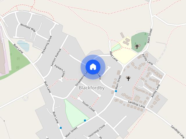 Elstead Lane, Blackfordby, DE11