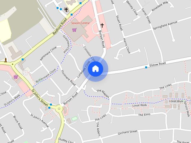 Elstow Road, Kempston, Bedford, Bedfordshire, MK42